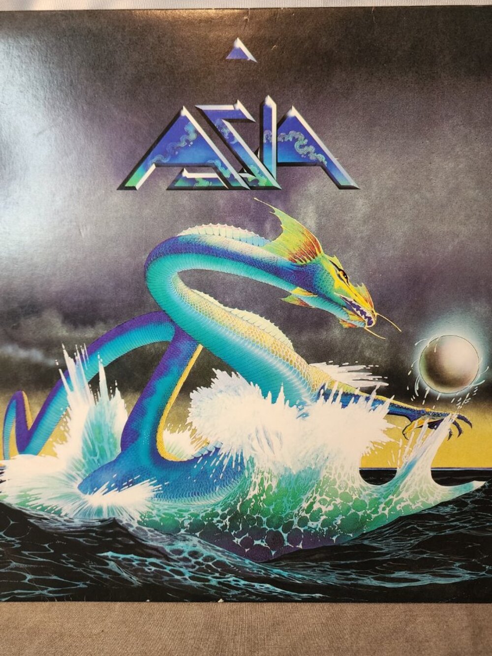 ASIA SELF TITLED (VG) GHS-2008 LP VINYL RECORD